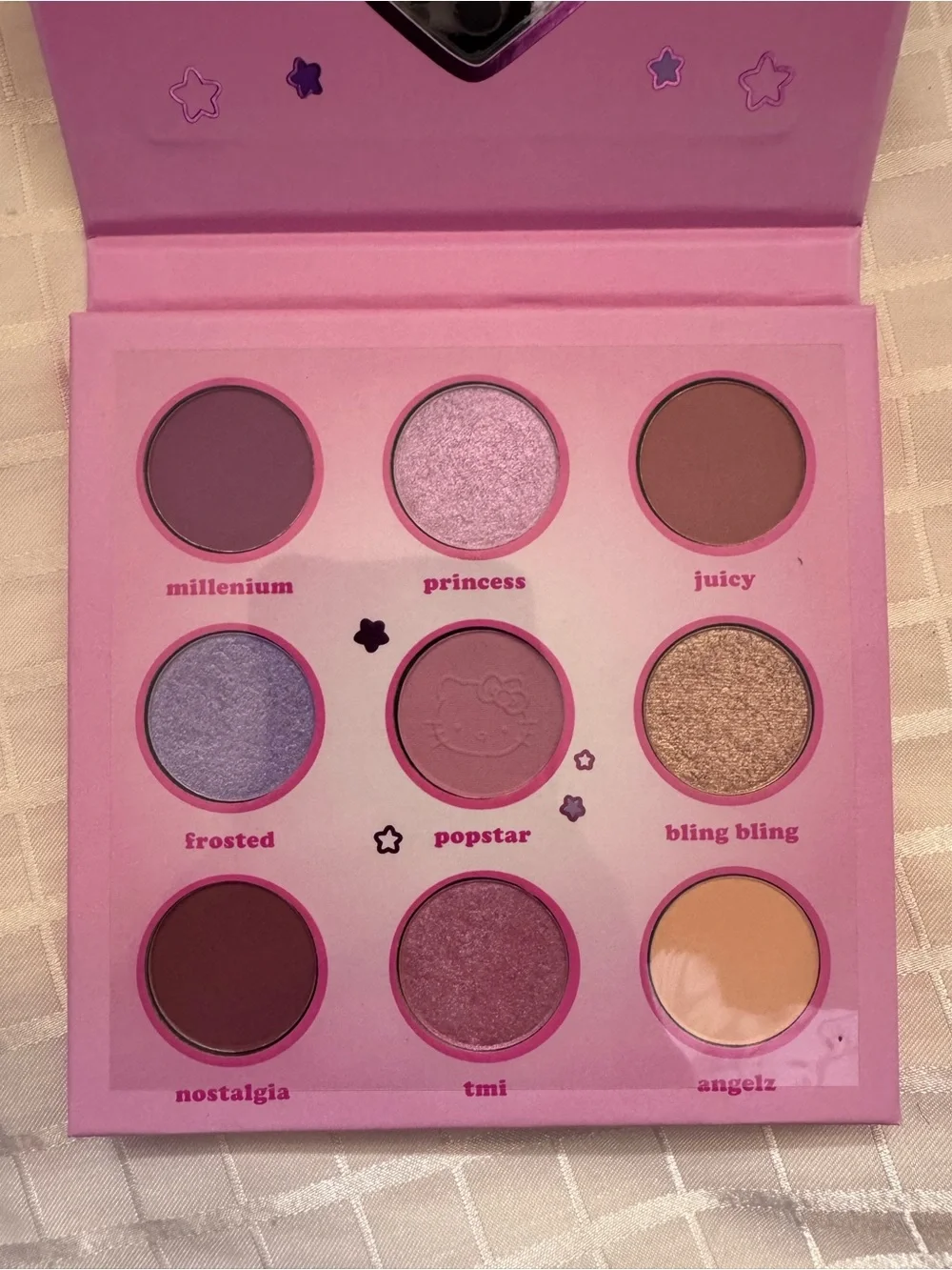 Hello Kitty Angel Baby 9-Color Eyeshadow Palette - Pink